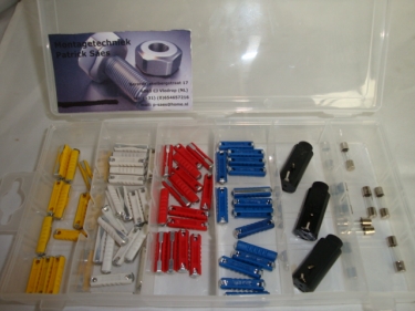 plastic \ keramische zekering 78 delig plastic \ keramische zekering 78 delig